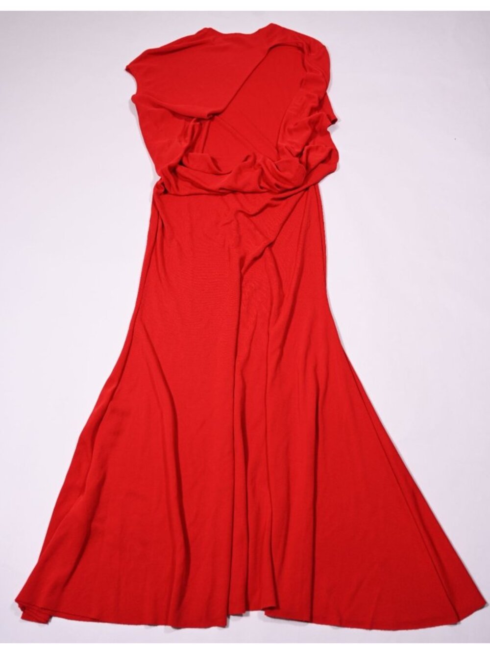 Jacquemus La robe Salerno Midi Dress in Red - Picture 5 of 8
